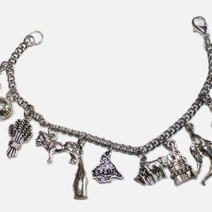 Spain Charm Bracelet, Stainless Steel Spain Bracelet, Spain Bracelet, Spain Gift, Spain Jewelry,  Spain Bracelet, Personalized