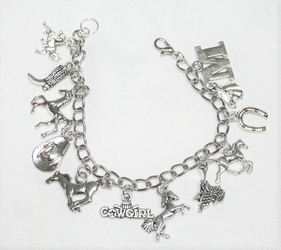 Cowgirl charm deals bracelet