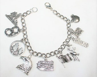 Pennsylvania Charm Collection in Silver Tone C3128 Pennsylvania Charm Collection in Silver Tone C3128