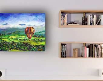 Napa Valley California Malarstwo autorstwa marinelaArt - Sztuka piękna na dużych obrazach na płótnie o wymiarach 20" x 16"