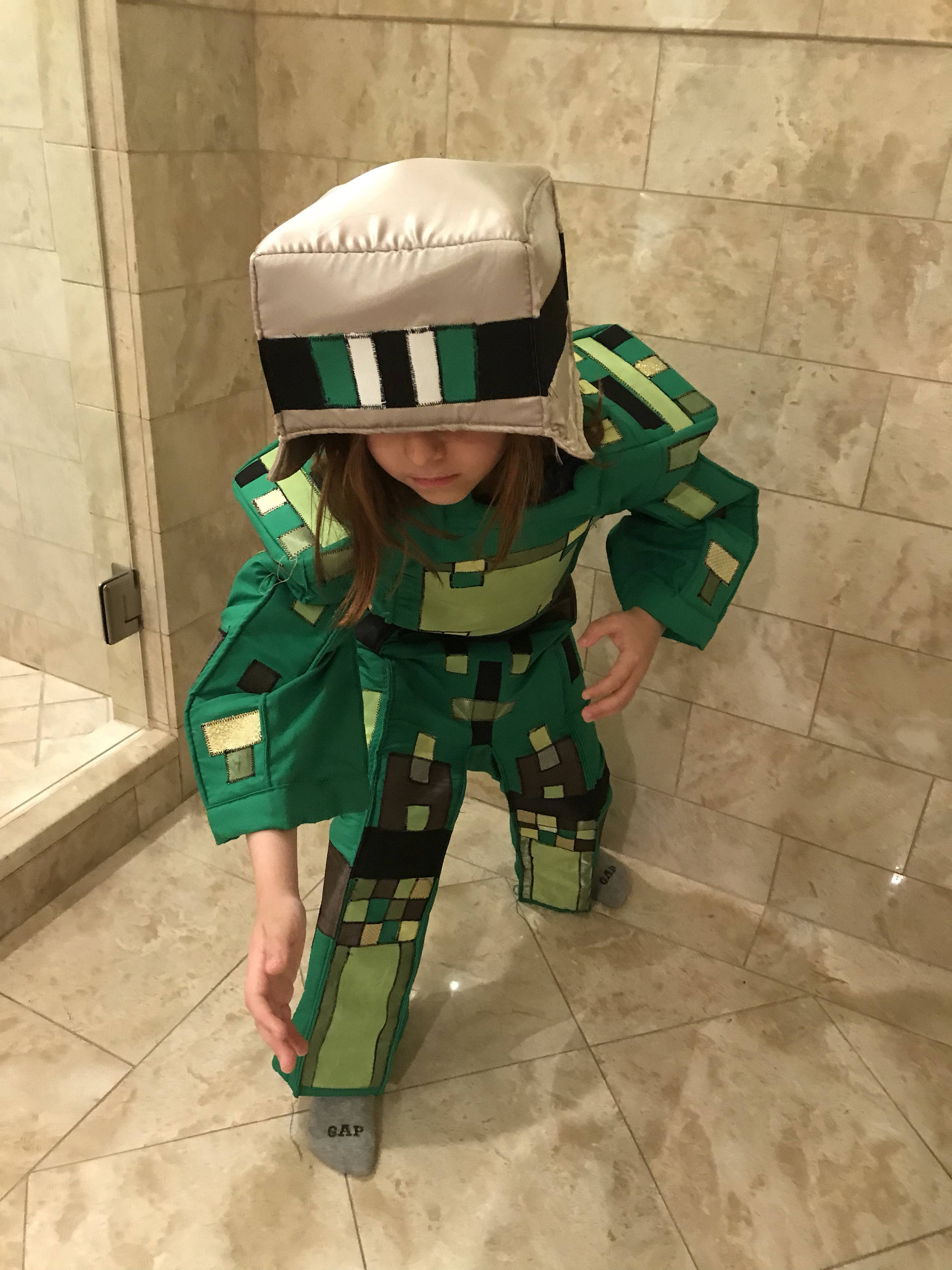 Creeper Costume-education edition