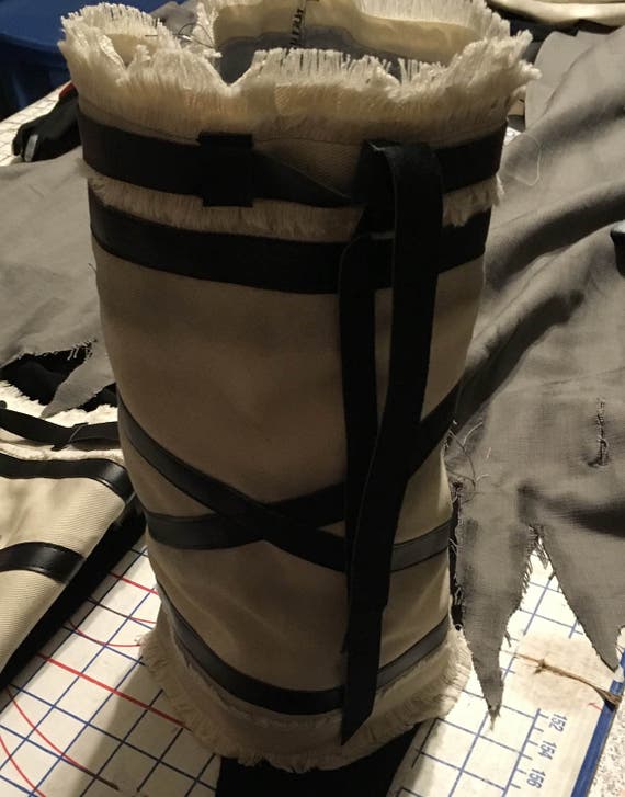 Cosplay Quinlan Vos tabard vest /& sash//obi costume