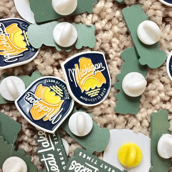 discounted 2 michigan enamel