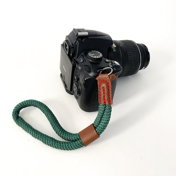 Camera Wrist Strap, Adjustable Wrist Strap, Nylon Strap, Camera Hand Strap, Camera Accessory, Choose from 3 Colors, DSLR and SLR