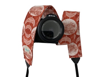 Moon Camera Strap / DSLR Camera Strap for Nikon, Canon, Sony and more / Fabric Camera Strap