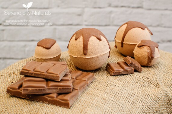 chocolate bath bomb