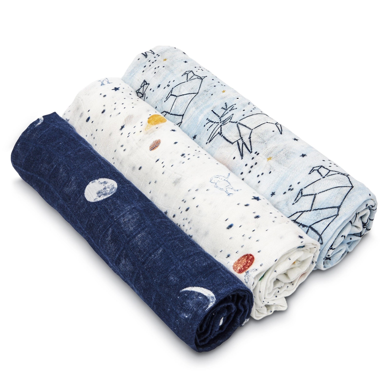 Swaddling Wrap, Aden & Anais, Customembroidered, Stargaze price is for