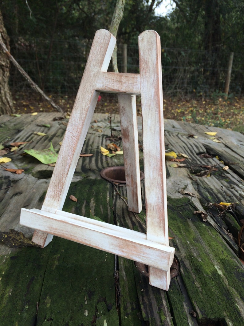 Easel Distressed Easel Fits Sizes Most ALL Sizes Picture Etsy