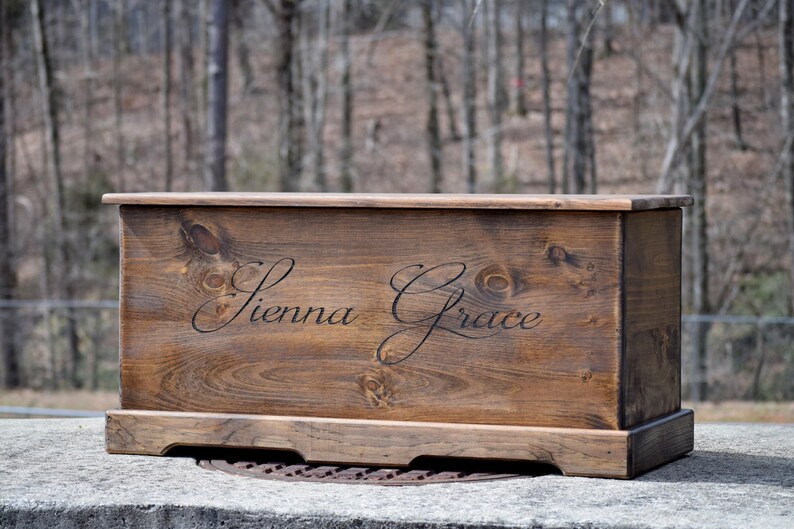 childrens toy chest wooden