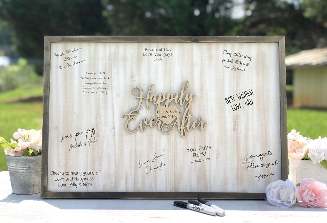 Alternative Guest Book - Alternative Wedding Guest Book Alternative ...