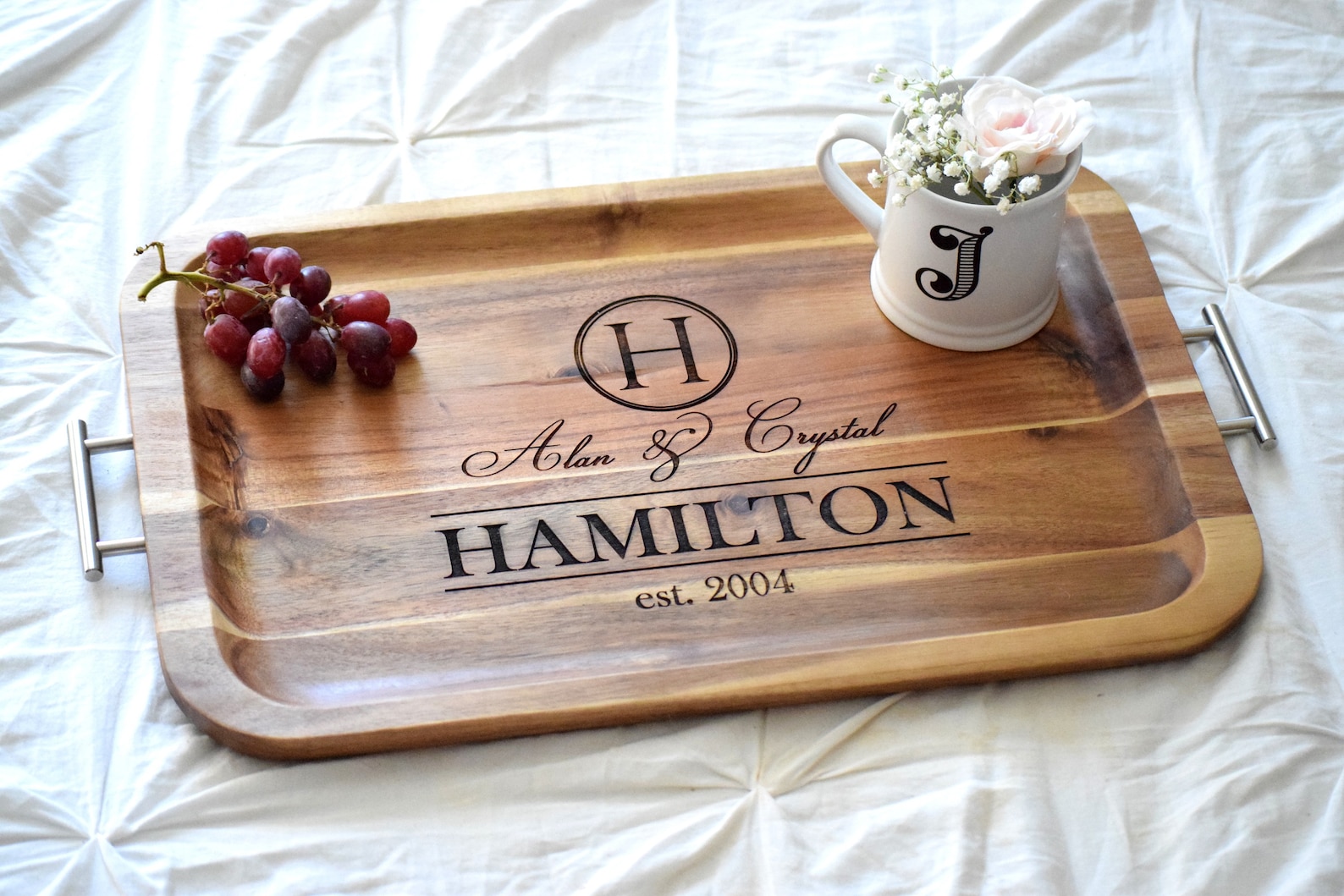 TV Trays Personalized TV Tray Engraved Tray Personalized Etsy