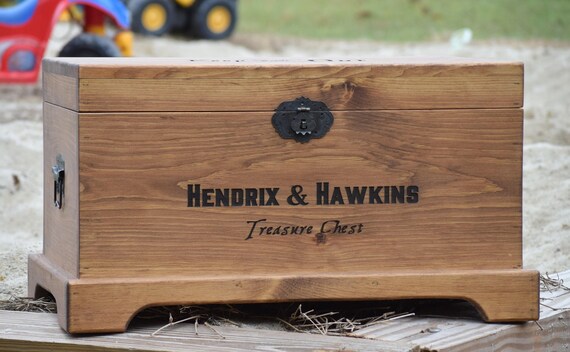 wooden kids toy box