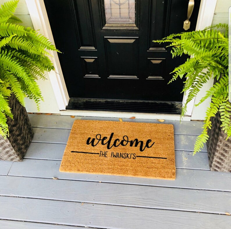 Personalized Doormat Mat Door Mat Etsy
