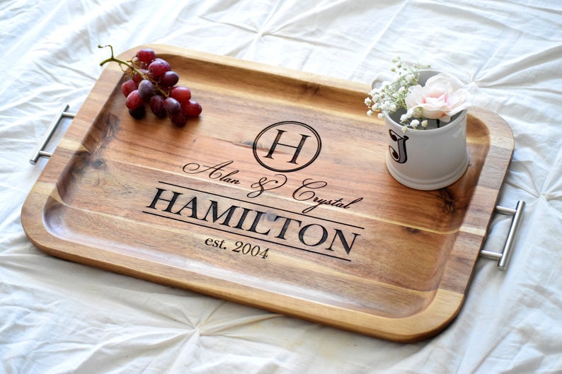 TV Trays Personalized TV Tray Engraved Tray Personalized Etsy