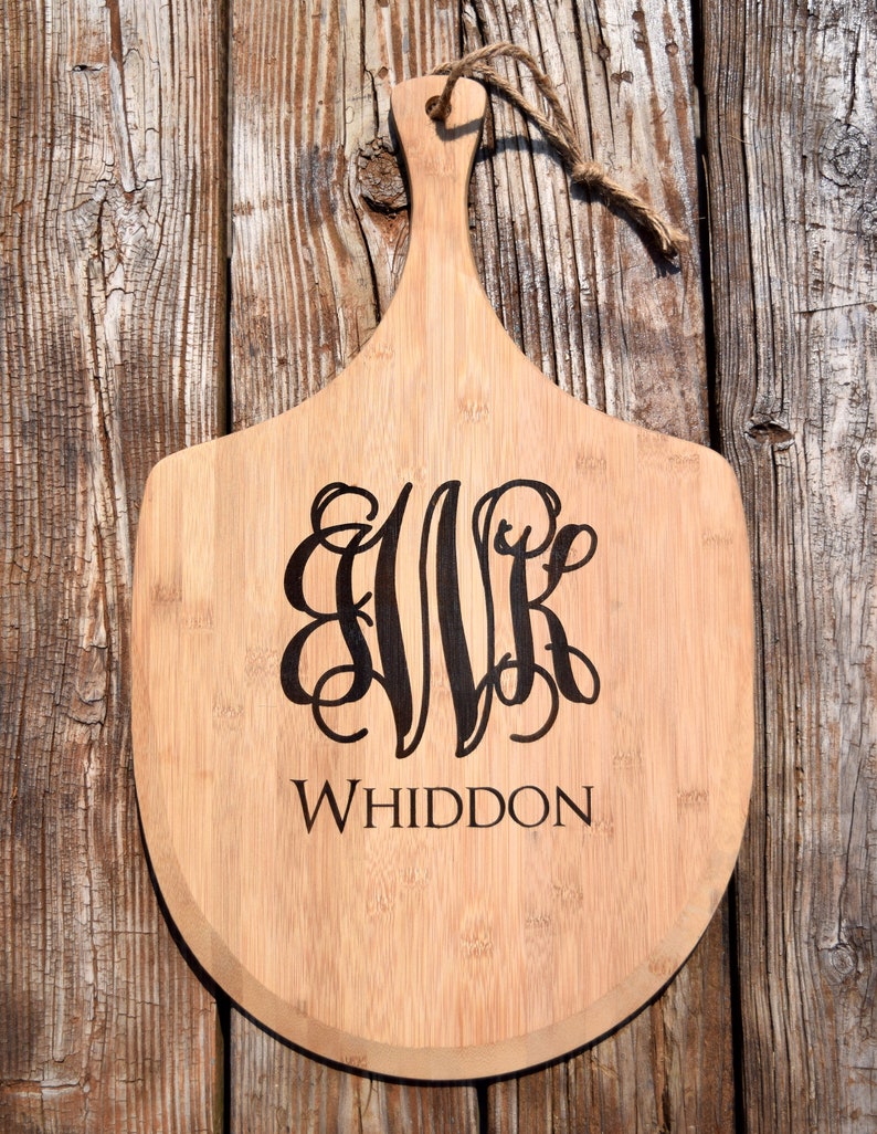 Pizza Peel Personalized Pizza Board Wood Pizza Paddle Etsy