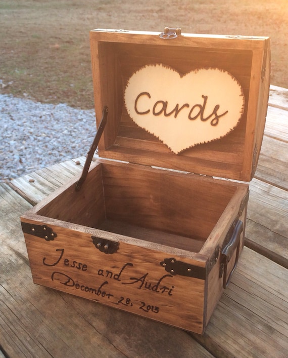 Shabby Chic Wedding - Wooden Card Box - Rustic Wedding Card Box - Rustic  Wedding Decor - Advice Box - Wedding Wishing Well - Card Holder