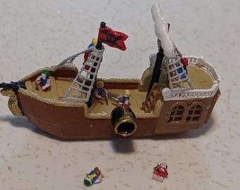 懐かしいミニチュア海賊船のおもちゃ - Etsy 日本