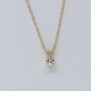 Yellow Gold Natural Diamond Pendant