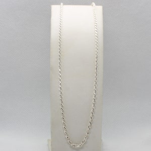 Rope Chain in Sterling Silver