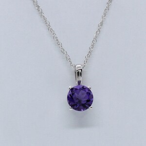 Amethyst Birthstone Pendant