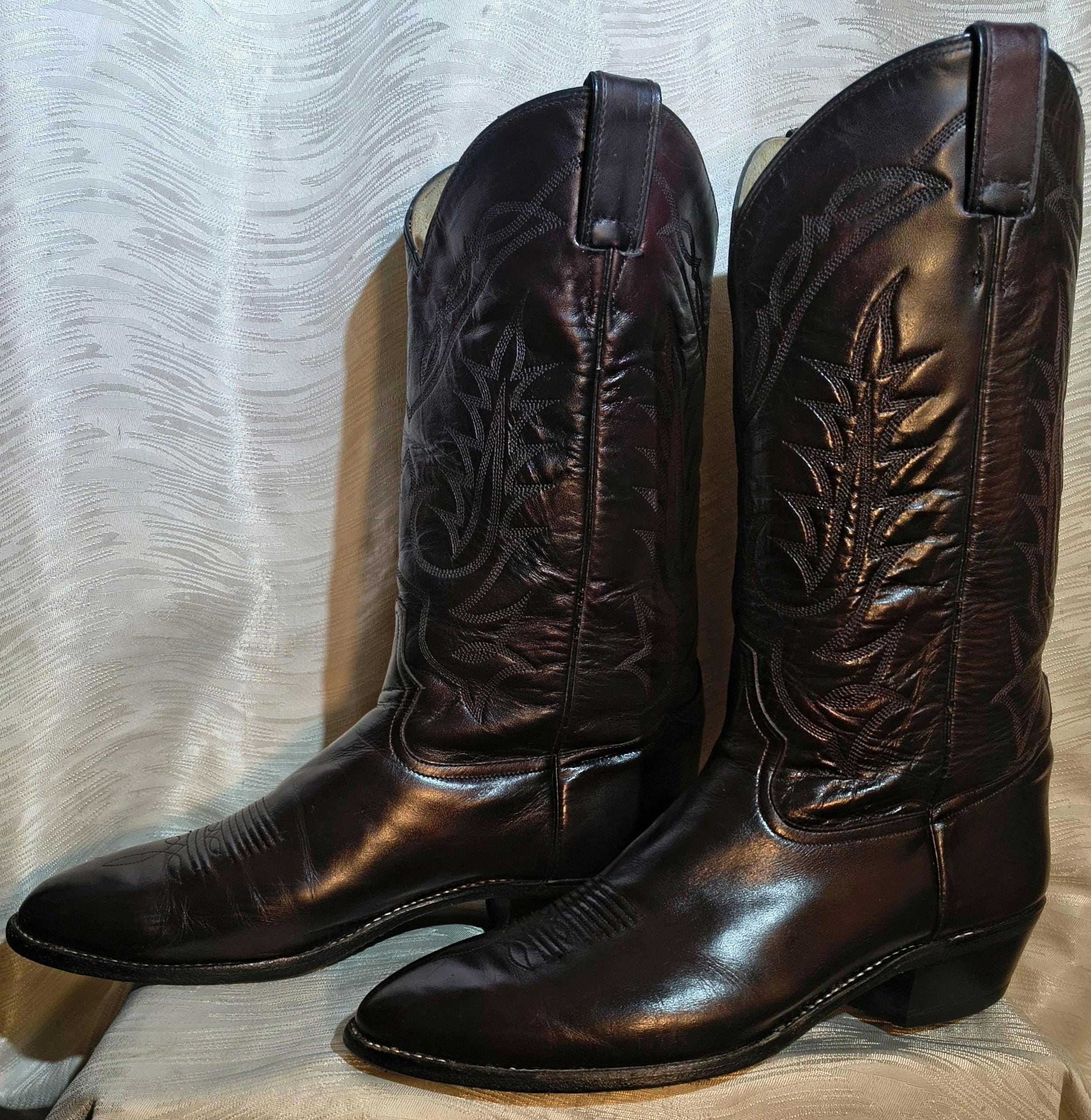 Used cowboy boots men - Etsy 日本