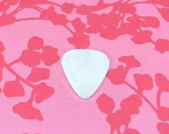 2mm Chunky Aluminium Guitar Pick Plectrum Stamping Blank  | Disc Stamping Tag |  Music pick Stamping Blank 10pk