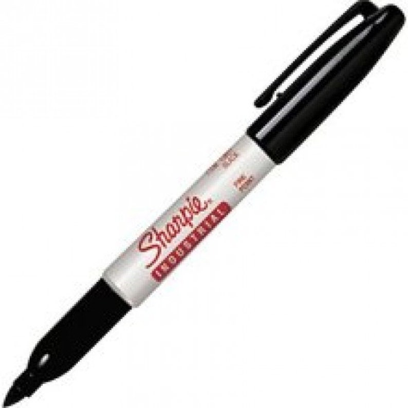 Sharpie Industrial Fine Marker Metal Stamping Ink Etsy UK