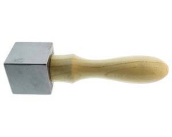 Square Head Stamping Hammer 1.75lb | Metal Stamping Hammer  | Heavy Stamping Hammer |  Square Hammer