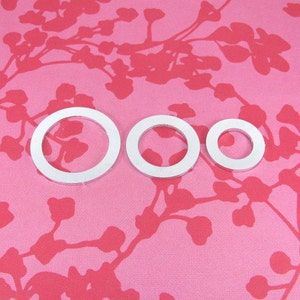 Washer Aluminium Stamping Blank tag Chunky 2mm | Metal Stamping Aluminium Blank  | Washer Blank |  Chunky Stamping Blanks