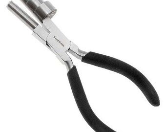 Beadsmith - Big Wrap and Tap 3 Step Ring Bail Pliers - Large | Bail Pliers |  Ring Making Pliers | Large Wrap & Tap Forming Pliers