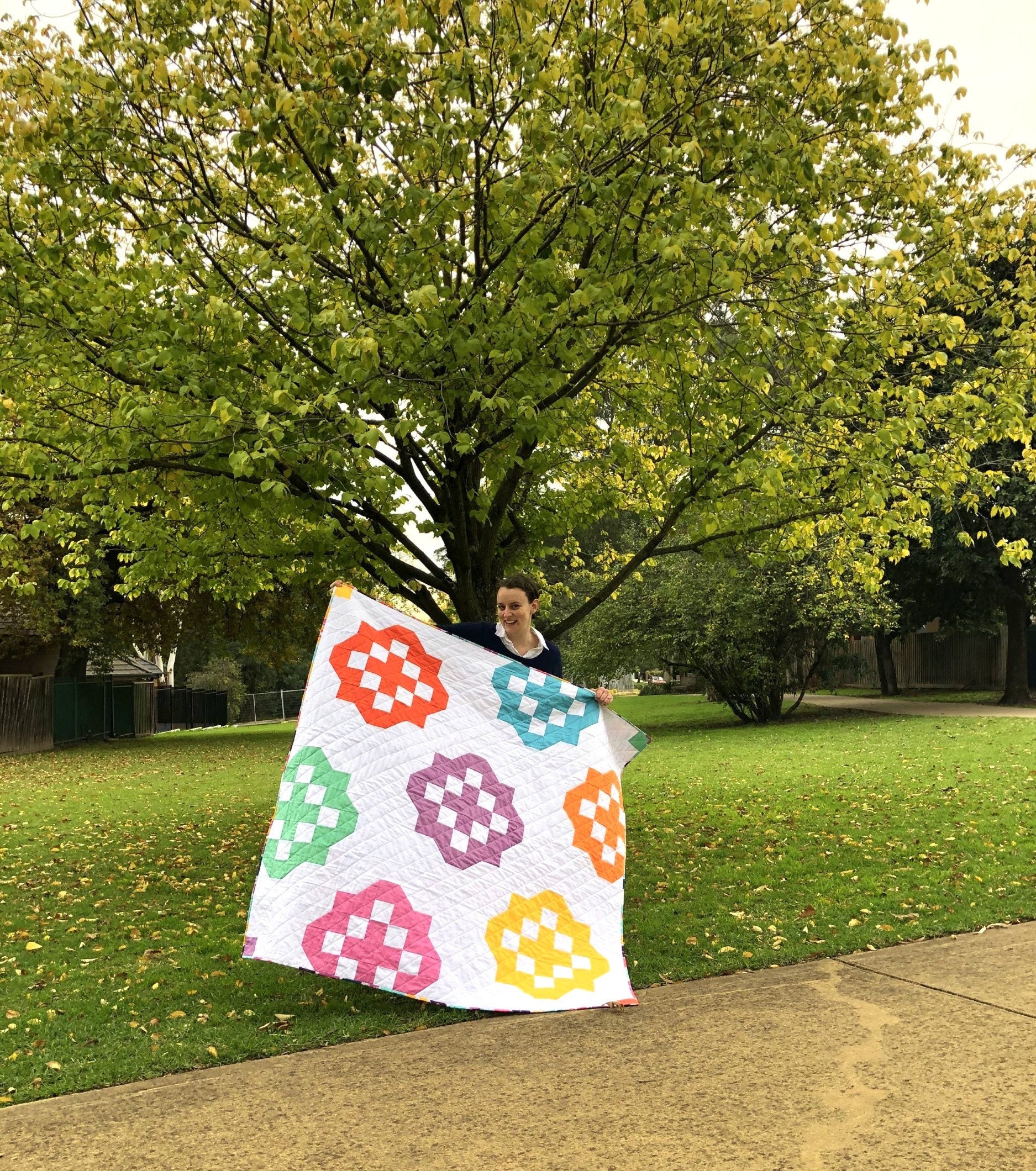Backsplash - A Modern Fat Quarter Quilt Pattern (PDF) - Etsy
