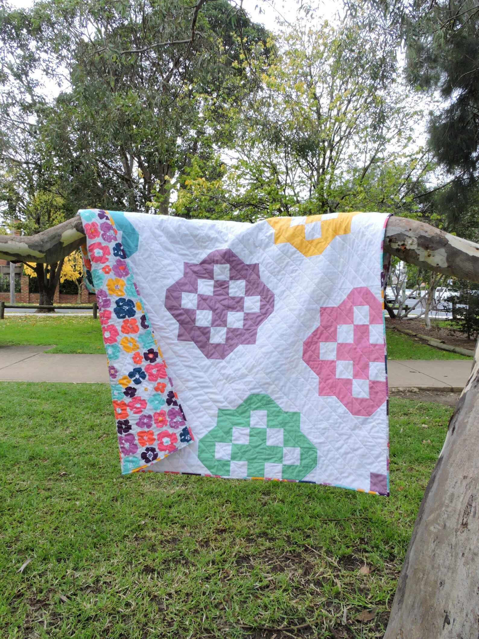 Backsplash - A Modern Fat Quarter Quilt Pattern (PDF) - Etsy