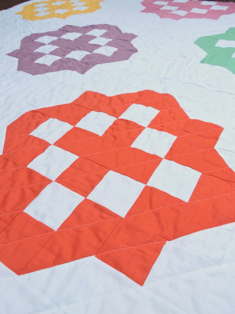 Backsplash - A Modern Fat Quarter Quilt Pattern (PDF) - Etsy