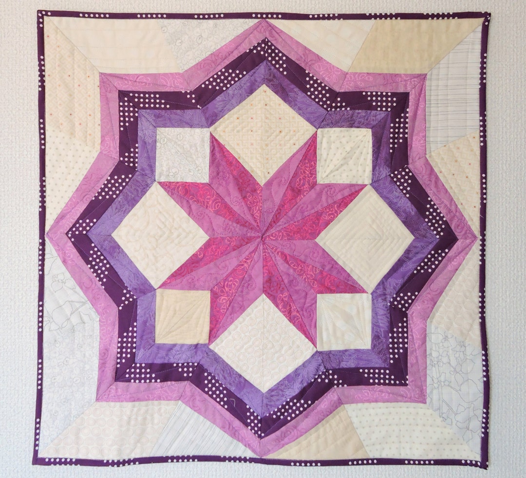 Happy Star Mini Quilt Pattern (PDF) - Etsy