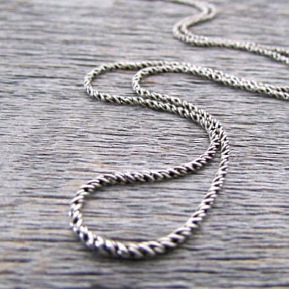 6mm Chunky High-Polished Stainless Steel Twisted Rope Chain Necklace, 24 inches + Gift Box