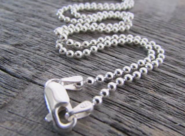 Ball Chain Necklace 2mm 16-36 Inch Dog 
