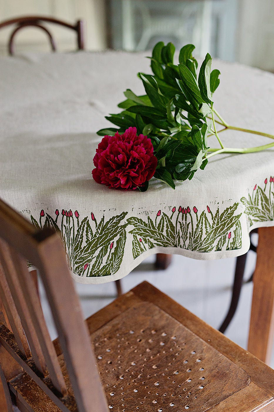 Nappe en Linge Rond Willowherb