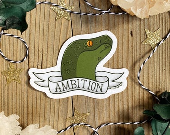 House of Ambition Die-Cut Vinyl Sticker