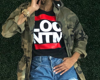 90s Hip Hop Shirt for Dreadlocks Classic Retro Unhinged Graphic Hiphop Tshirt for Men & Women Y2K Meme Gift for Couples