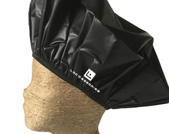 Extra Large Shower Cap for Dreadlocks, Braids, Thick Curly Hair & Wigs: Preserve Your Style Oversized, Waterproof Soft Edges Hair Protection