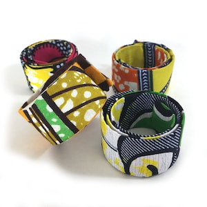 Hair Tie Bracelet Dreadlocks Hair Wrap Tie Green Gavivi Ankara Fabric Magic Ponytail Wrap Bun Holder Best Friend Gift