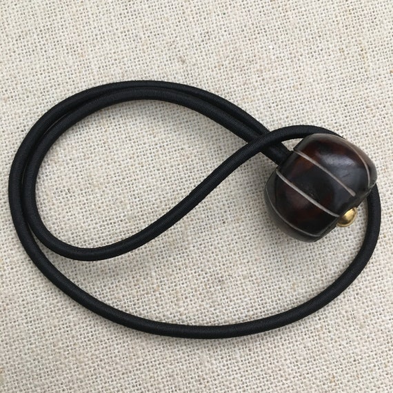 Elastic Hair Ties For Thick Hair Etched Watermelon Brown Loc Etsy
