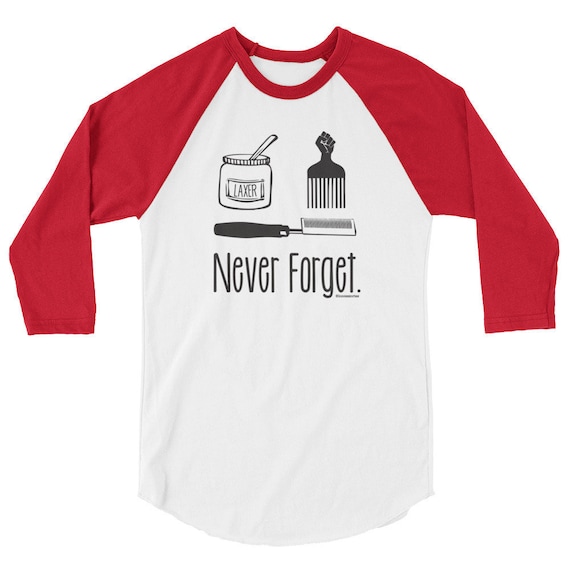 Never Forget Natural Hair T Shirt Afro Hair Humor Funny Etsy