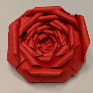 Origami Flower Layered Rose