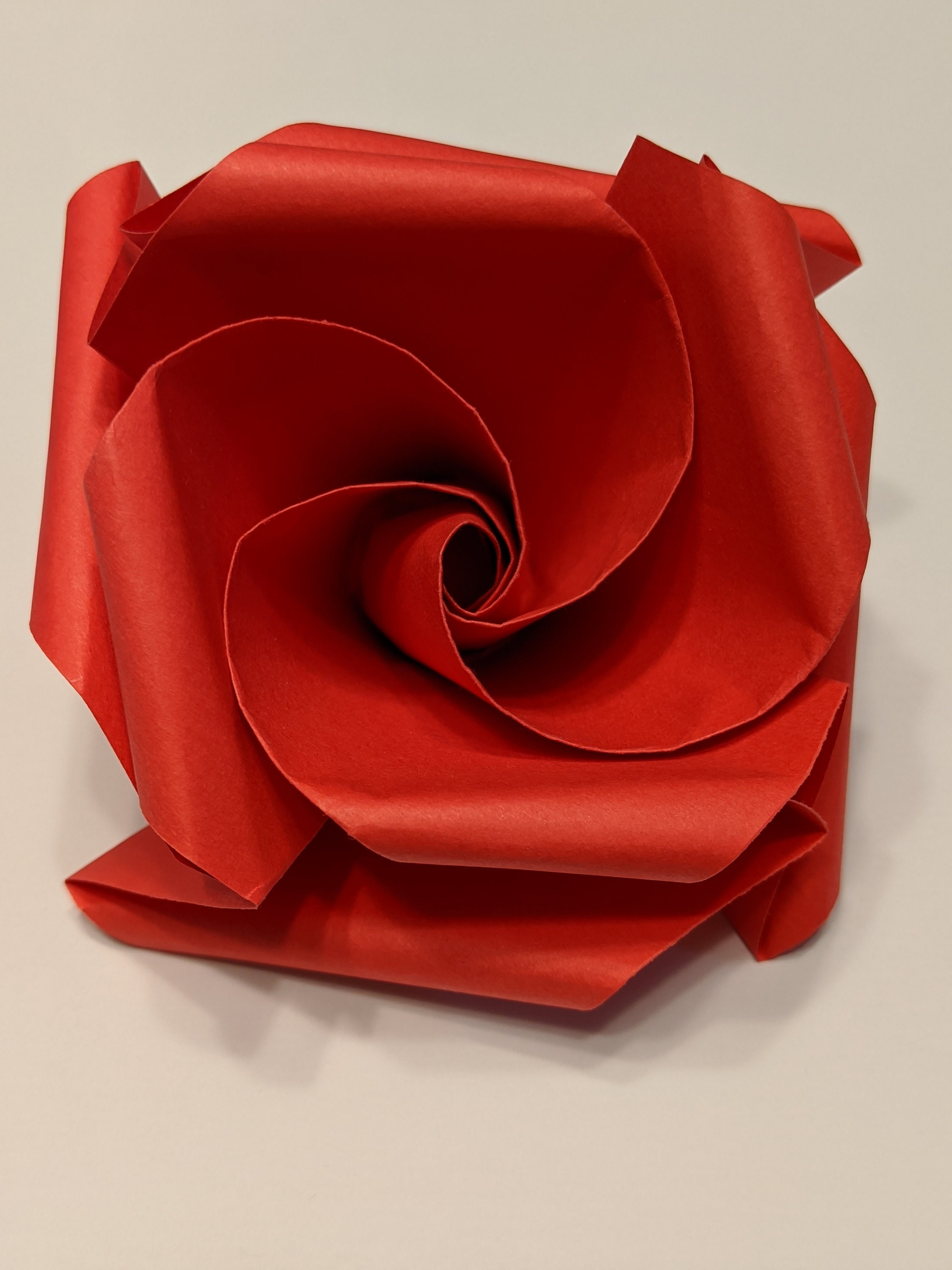 easy origami flower bud easy origami flower bud