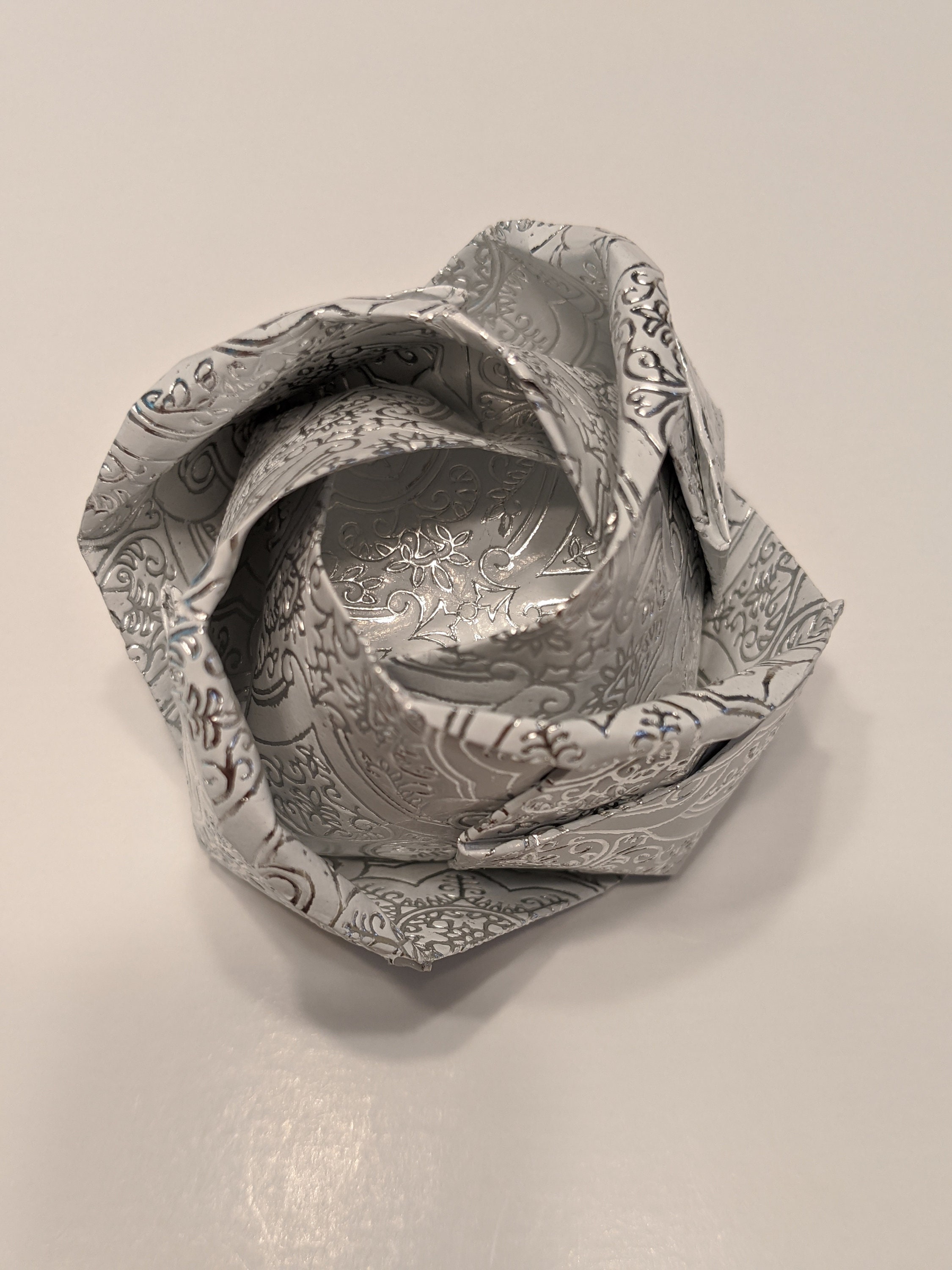 Origami Flower Rose Bud Etsy