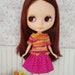 Gary Dinnage reviewed Pretty pink and orange knitted short sleeved jumper and skirt set for Blythe