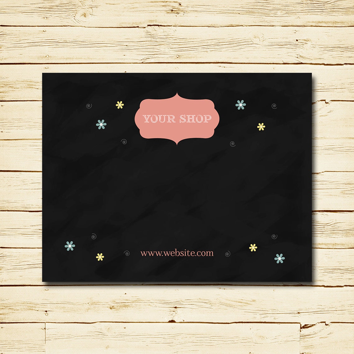 Headband Card Bow Card Display Card design Printable Custom Etsy