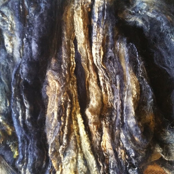 Hand Dyed Silk Hankies for Hand Spinning