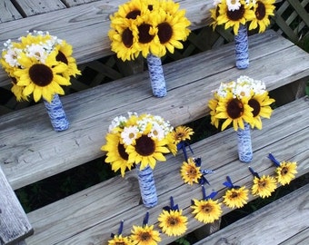 Sunflower bouquet | Etsy Sunflower bouquet | Etsy